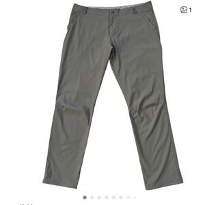 Kuhl Renegade Afire Chino Mens 36 KHAKI Hiking Cinch Ankle Pants 5158